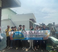 여수시청 ‘섬섬여수 봉사팀’, 대교동서 봉사활동 펼쳐