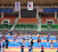 여수시, 전국 우수학교 초청 스토브리그 태권도 대회 개최